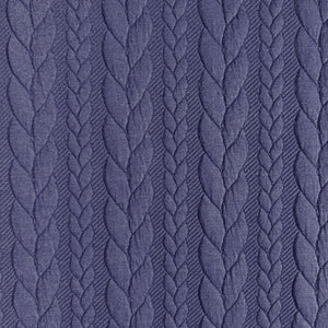 
                  
                    Load image into Gallery viewer, Cable Knit Jersey Blue
                  
                