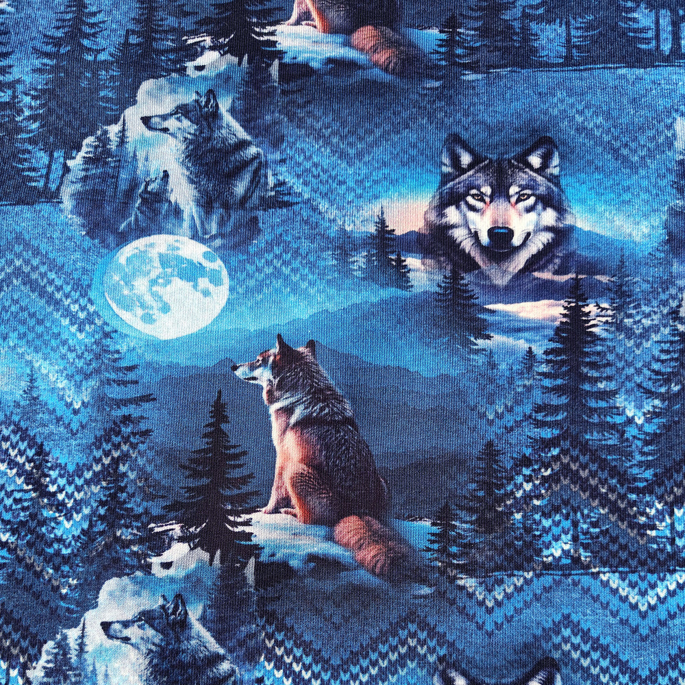 
                  
                    Load image into Gallery viewer, French Terry Wolves
                  
                