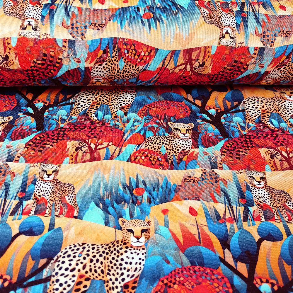 
                  
                    Load image into Gallery viewer, French Terry Leopard Dreams
                  
                