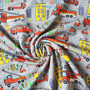 
                  
                    Load image into Gallery viewer, French Terry Fire Engines
                  
                