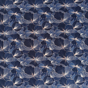 
                  
                    Load image into Gallery viewer, Jersey Elegant Flowers Blue
                  
                
