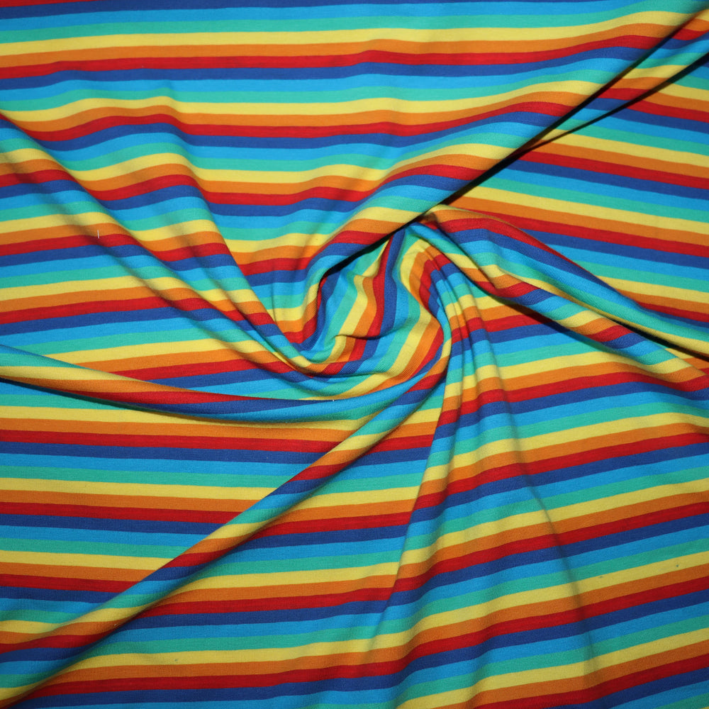 
                  
                    Load image into Gallery viewer, Jersey Rainbow Stripes
                  
                