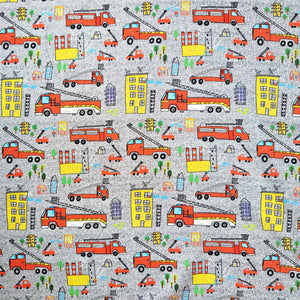 
                  
                    Load image into Gallery viewer, French Terry Fire Engines
                  
                