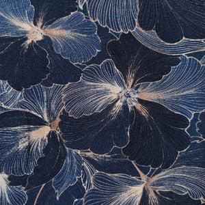 
                  
                    Load image into Gallery viewer, Jersey Elegant Flowers Blue
                  
                