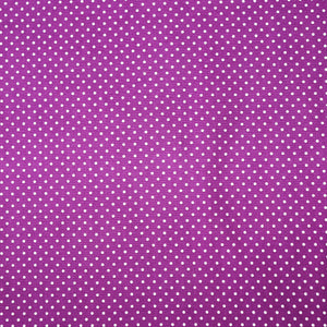 
                  
                    Load image into Gallery viewer, Cotton Poplin Dots Purple
                  
                