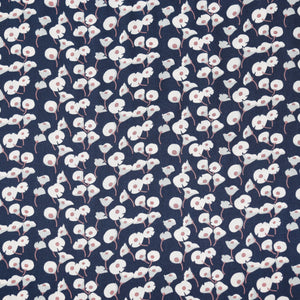 
                  
                    Load image into Gallery viewer, Woven Viscose Small Flowers Blue
                  
                
