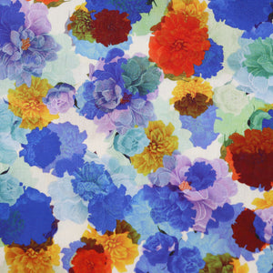 
                  
                    Load image into Gallery viewer, Cotton Poplin Flowers
                  
                