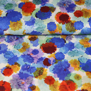 
                  
                    Load image into Gallery viewer, Cotton Poplin Flowers
                  
                