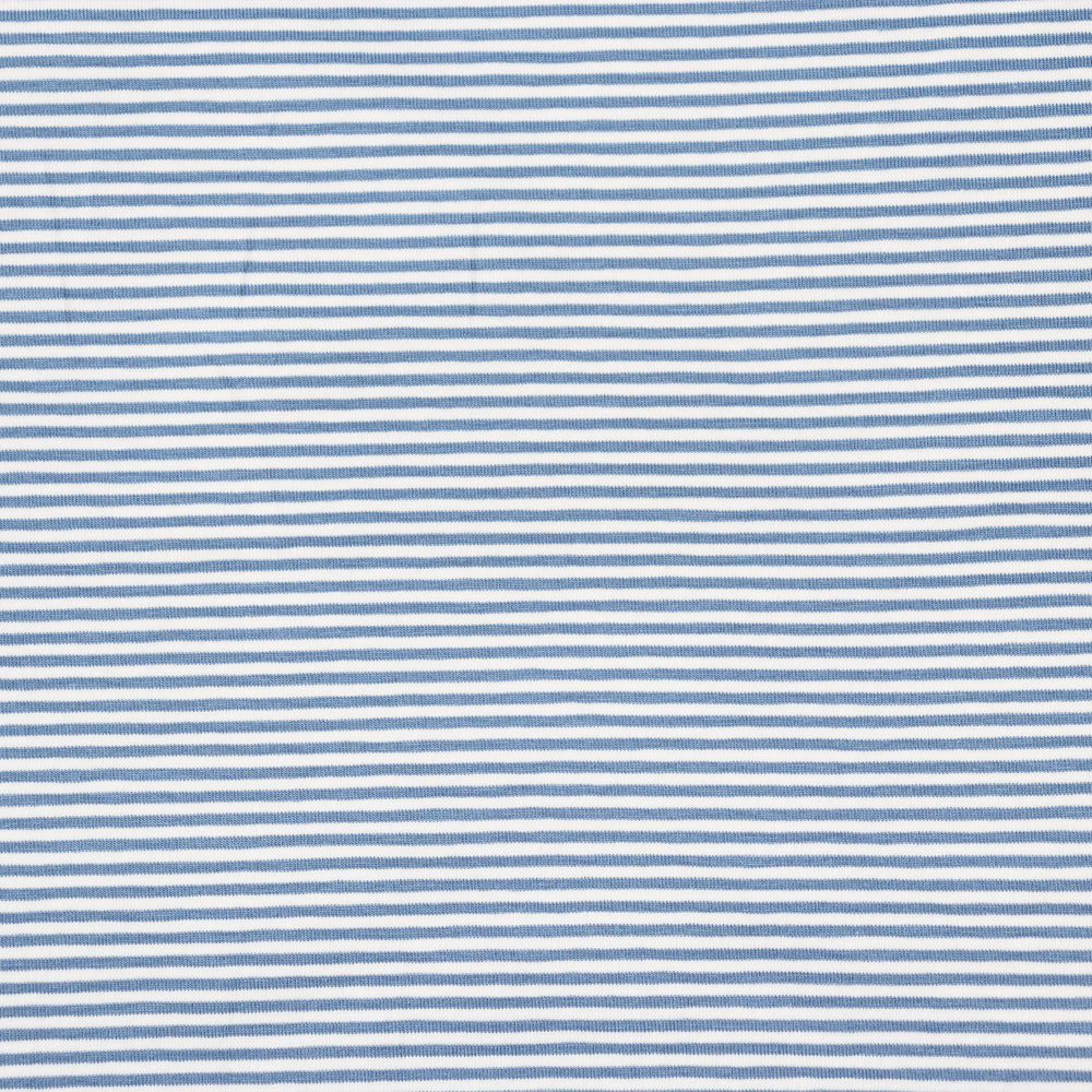 
                  
                    Load image into Gallery viewer, Jersey Fine Stripes Denim Blue
                  
                