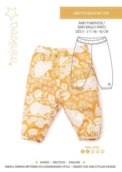 
                  
                    Load image into Gallery viewer, Pattern Baby Baggy Pants
                  
                