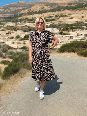 
                  
                    Load image into Gallery viewer, Woven Viscose Zebra Stripes
                  
                
