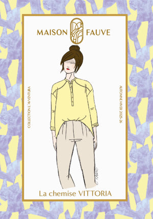 
                  
                    Load image into Gallery viewer, Pattern Shirt VITTORIA
                  
                