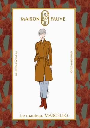 
                  
                    Load image into Gallery viewer, Pattern Coat MARCELLO
                  
                