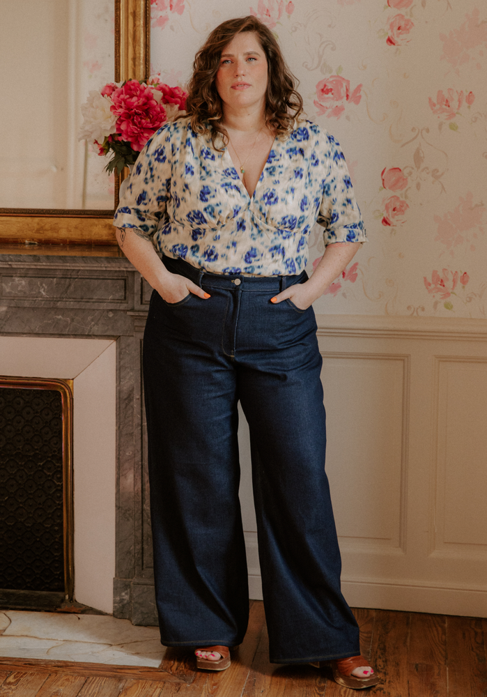 
                  
                    Load image into Gallery viewer, Pattern Jeans RONSARD
                  
                