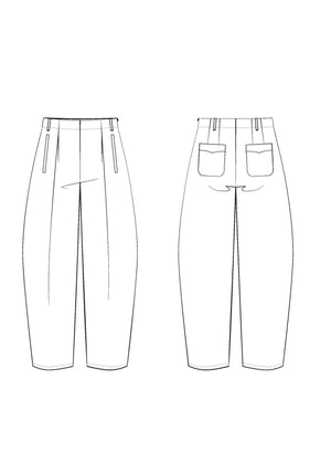 
                  
                    Load image into Gallery viewer, Pattern Trousers ANDREA
                  
                