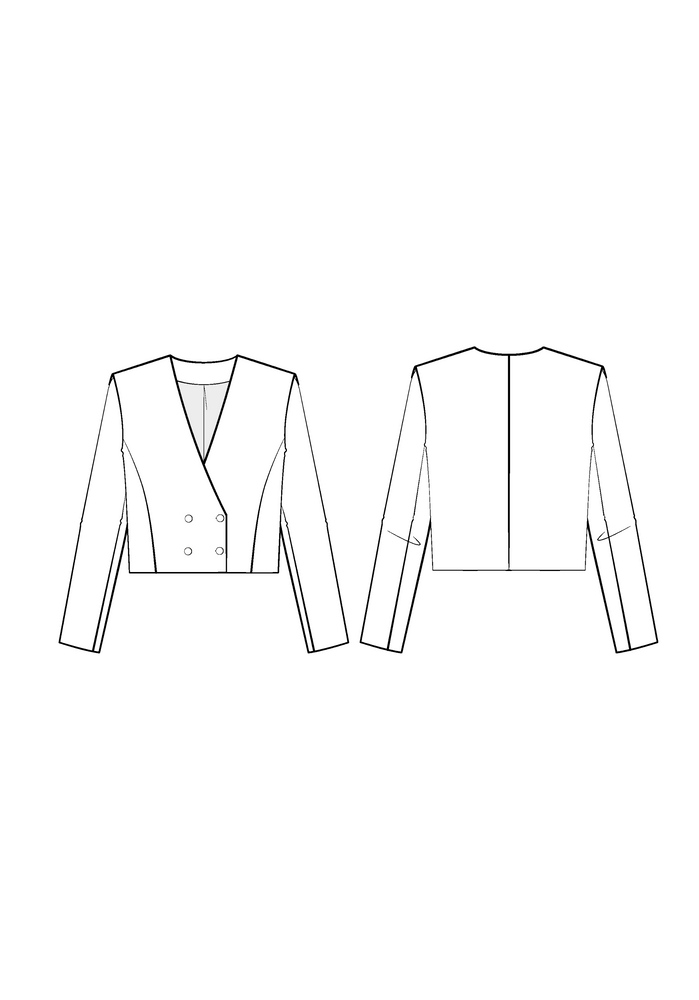 
                  
                    Load image into Gallery viewer, Pattern Jacket DAMAS
                  
                
