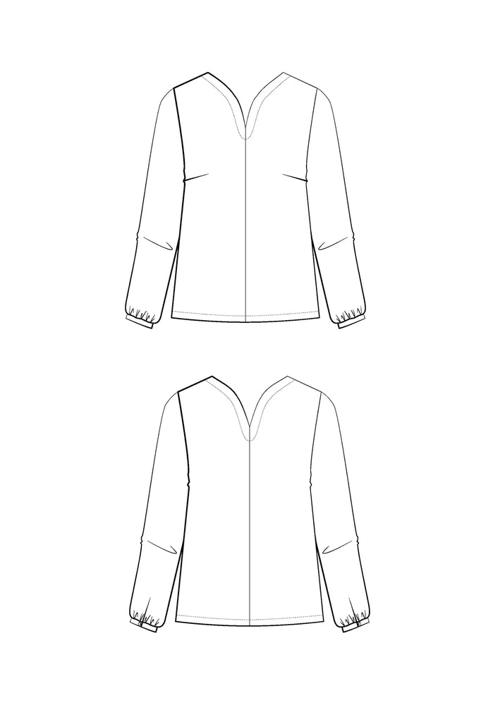 
                  
                    Load image into Gallery viewer, Pattern Blouse VOLATA
                  
                