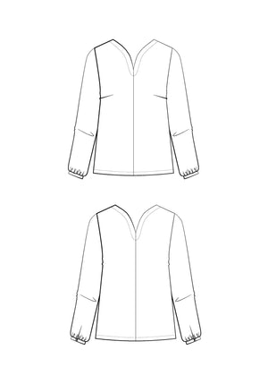 
                  
                    Load image into Gallery viewer, Pattern Blouse VOLATA
                  
                