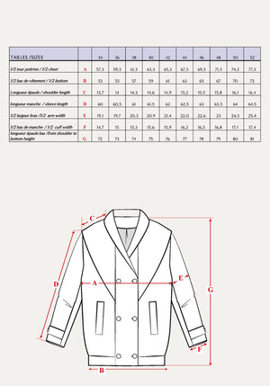 
                  
                    Load image into Gallery viewer, Pattern Coat CLIFF
                  
                