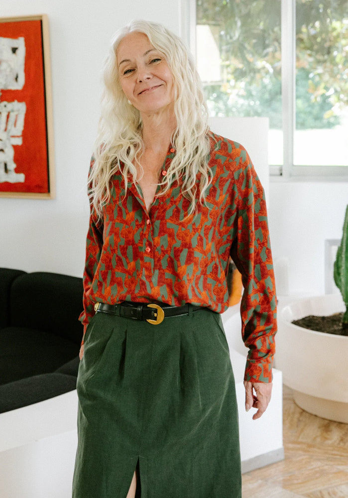 
                  
                    Load image into Gallery viewer, Pattern Skirt SILVANA
                  
                