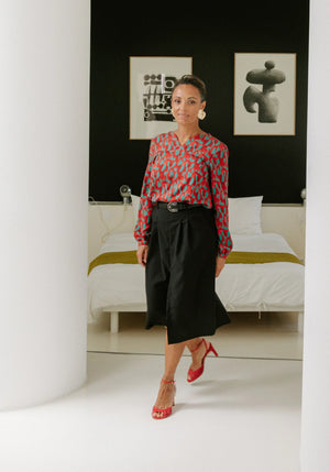 
                  
                    Load image into Gallery viewer, Pattern Skirt SILVANA
                  
                