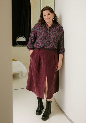 
                  
                    Load image into Gallery viewer, Pattern Skirt SILVANA
                  
                