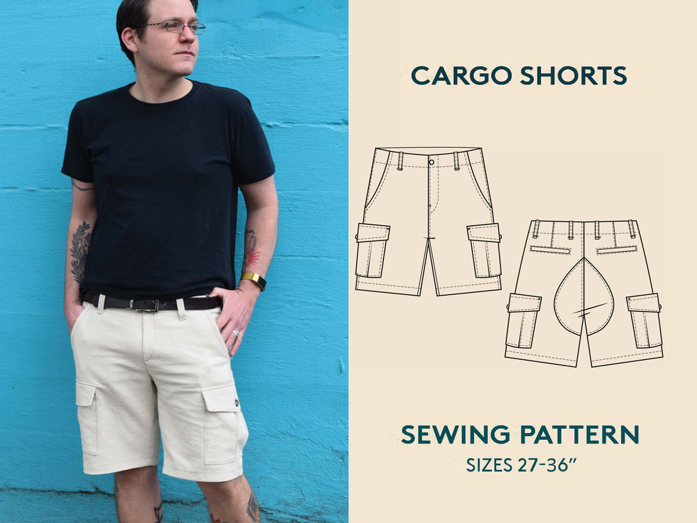 
                  
                    Load image into Gallery viewer, Pattern Men&amp;#39;s Cargo Shorts
                  
                