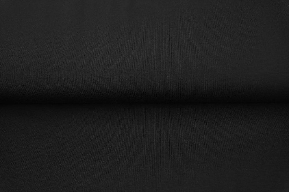 Viscose Jersey Black 41x150cm