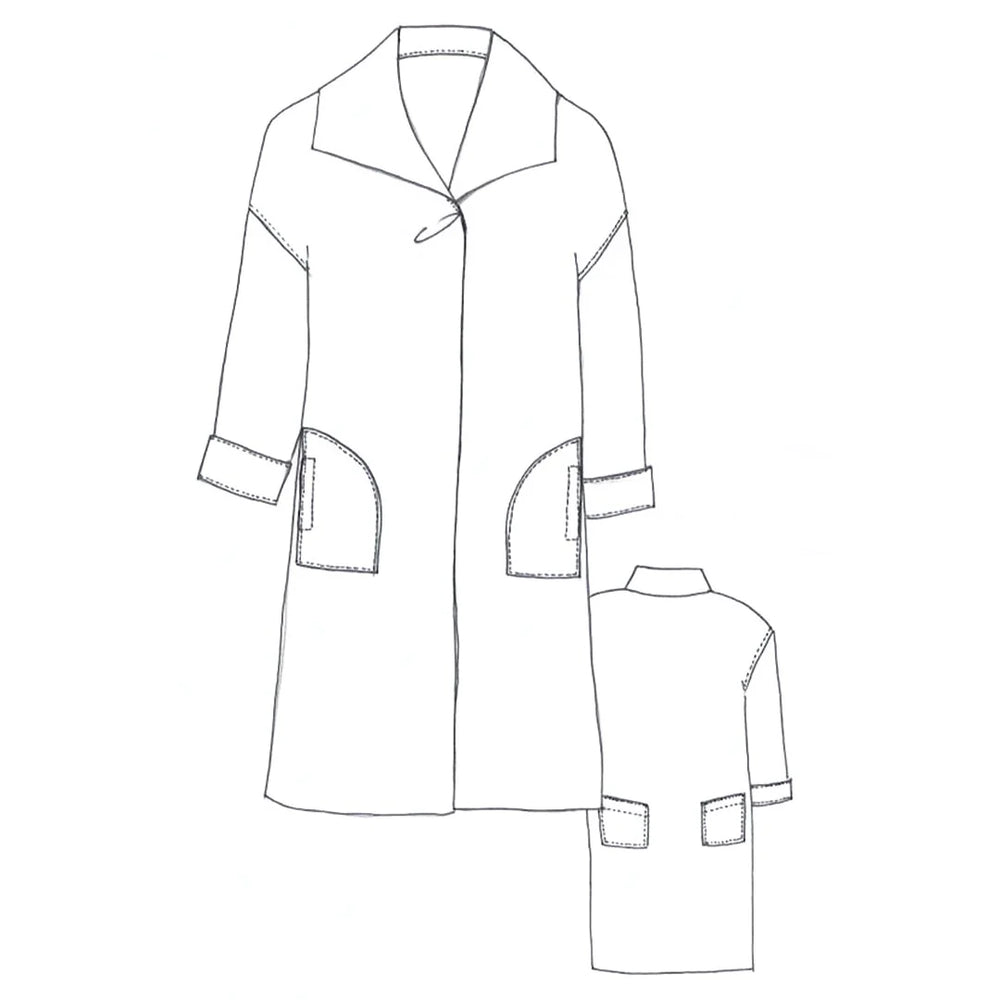 
                  
                    Load image into Gallery viewer, Sewing Workshop Brooklyn Coat
                  
                
