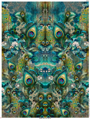 
                  
                    Load image into Gallery viewer, Jersey Panel Peacock Baroque
                  
                