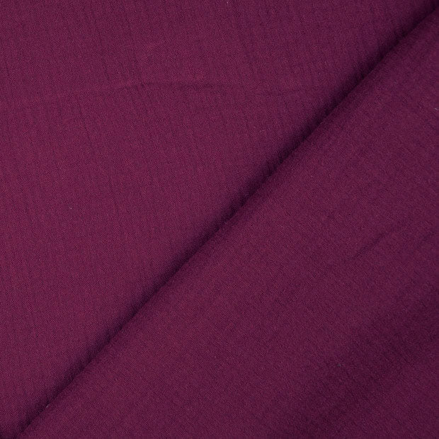 
                  
                    Load image into Gallery viewer, Double Gauze Burgundy
                  
                