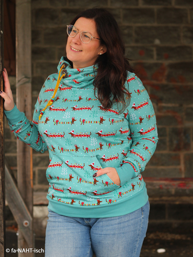 
                  
                    Load image into Gallery viewer, French Terry Christmas Dachshunds
                  
                