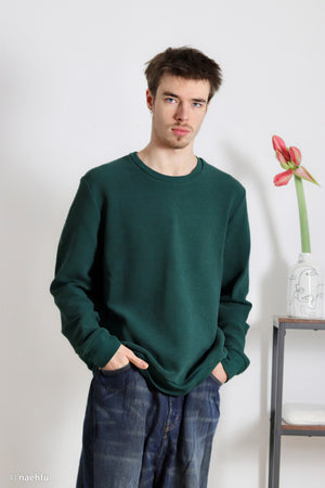 
                  
                    Load image into Gallery viewer, Ribbed Jersey Green
                  
                