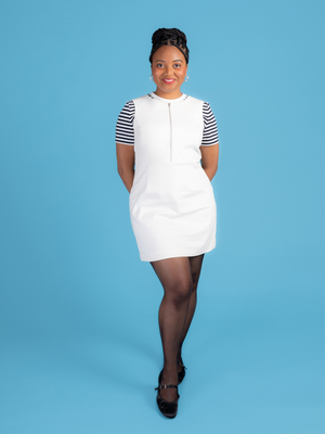 
                  
                    Load image into Gallery viewer, Pattern Pinafore Dress NOA
                  
                
