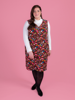 
                  
                    Load image into Gallery viewer, Pattern Pinafore Dress NOA
                  
                