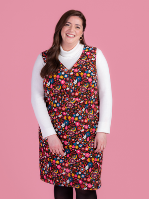 
                  
                    Load image into Gallery viewer, Pattern Pinafore Dress NOA
                  
                