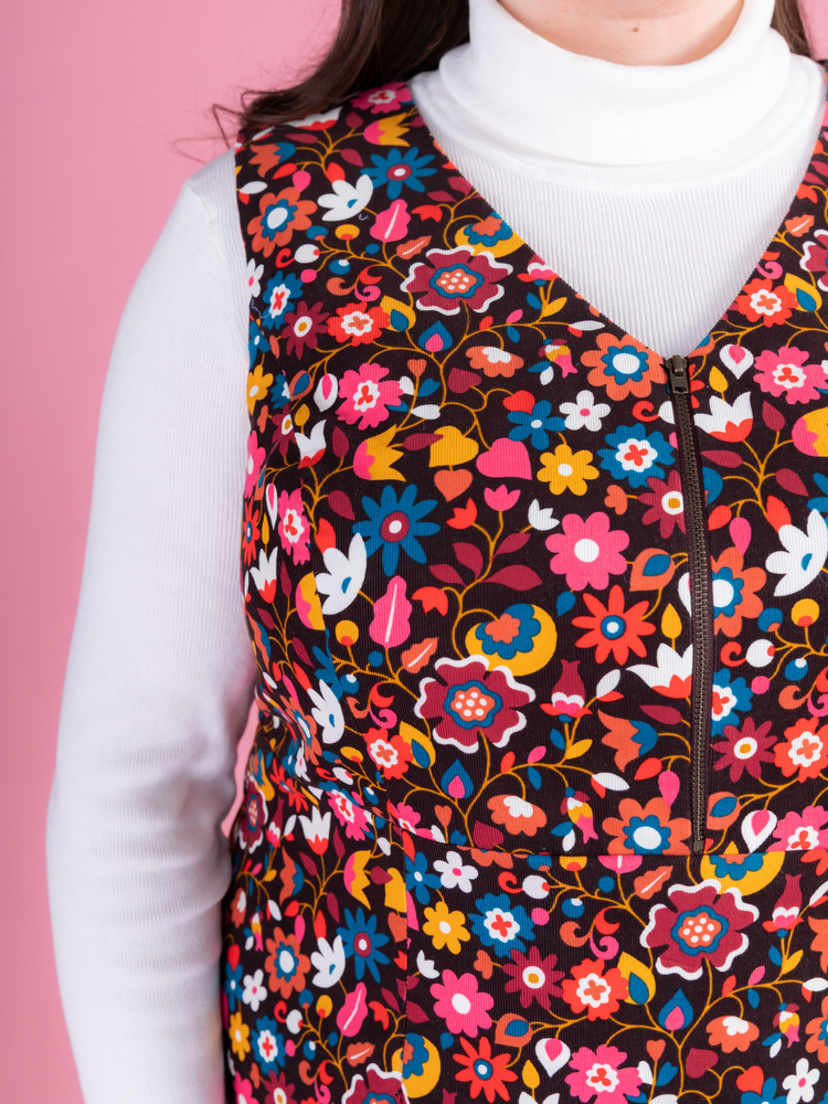 
                  
                    Load image into Gallery viewer, Pattern Pinafore Dress NOA
                  
                