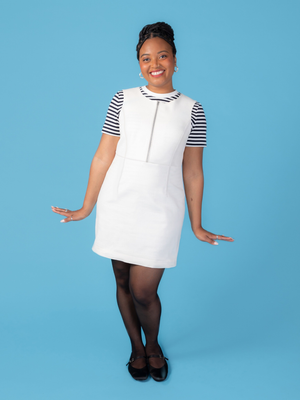 
                  
                    Load image into Gallery viewer, Pattern Pinafore Dress NOA
                  
                