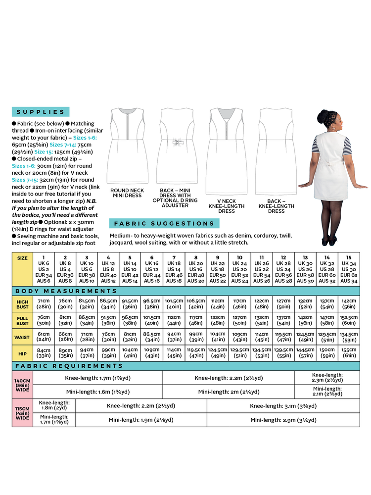 
                  
                    Load image into Gallery viewer, Pattern Pinafore Dress NOA
                  
                