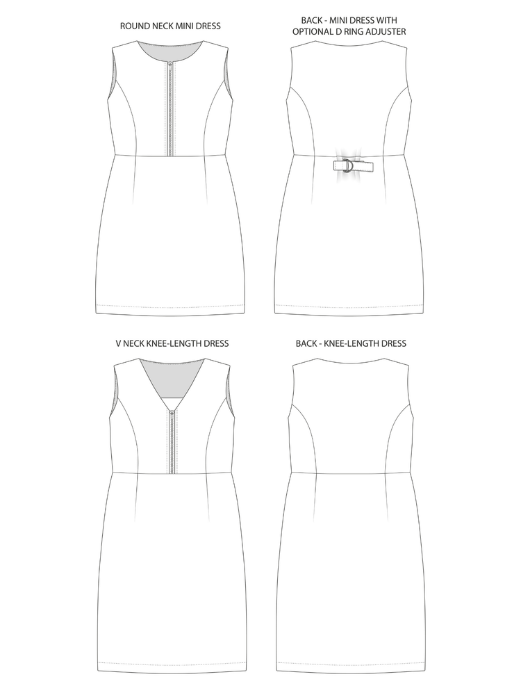 
                  
                    Load image into Gallery viewer, Pattern Pinafore Dress NOA
                  
                