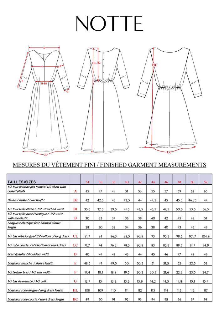 
                  
                    Load image into Gallery viewer, Pattern Dress NOTTE
                  
                