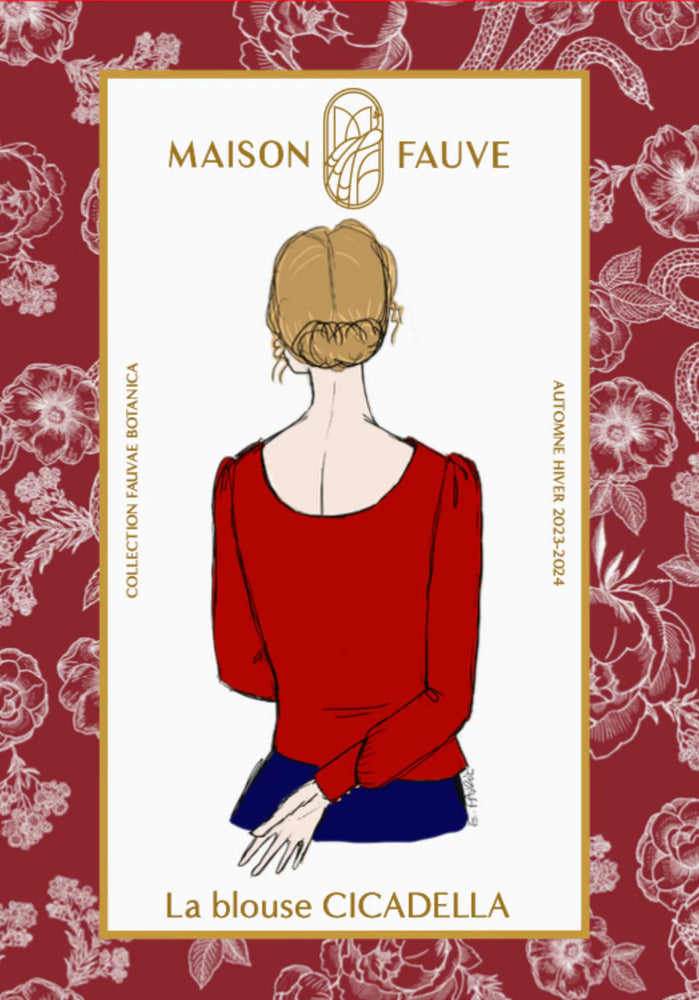 Patron couture pantalon Belem / Patron pochette – Maison Fauve