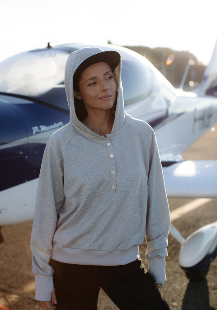 
                  
                    Load image into Gallery viewer, Pattern Sweatsirt ADELE
                  
                