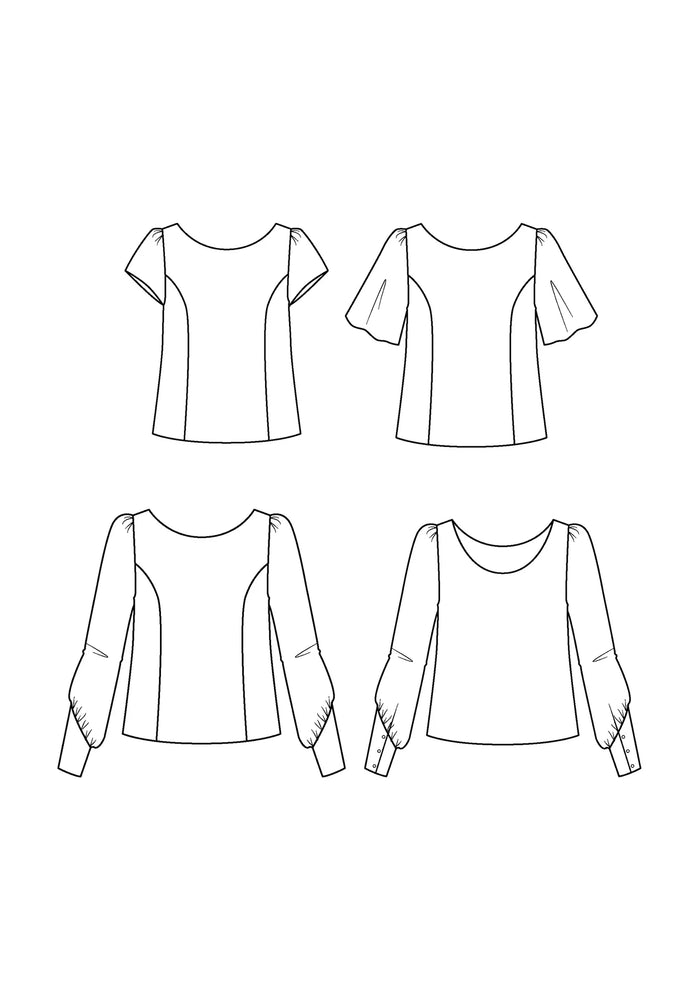 
                  
                    Load image into Gallery viewer, Pattern Blouse CICADELLA
                  
                