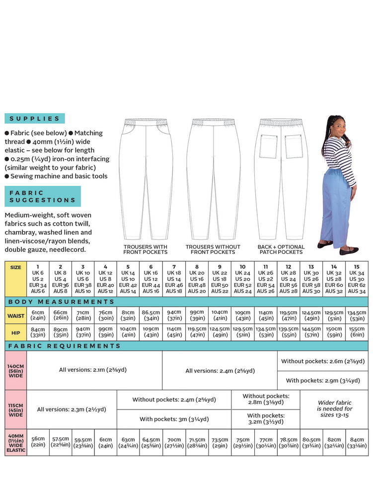 
                  
                    Load image into Gallery viewer, Pattern Trousers WINNIE
                  
                
