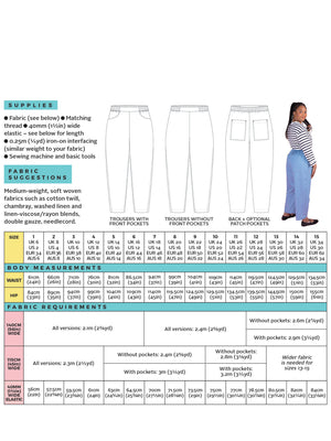 
                  
                    Load image into Gallery viewer, Pattern Trousers WINNIE
                  
                