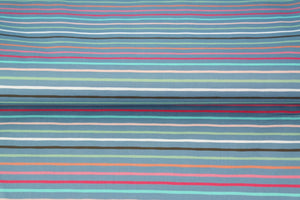 
                  
                    Load image into Gallery viewer, Cotton Poplin Stripes Blue
                  
                
