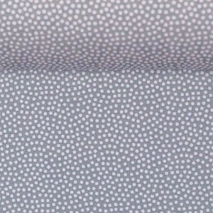 
                  
                    Load image into Gallery viewer, Cotton Poplin Tiny Dots Grey
                  
                