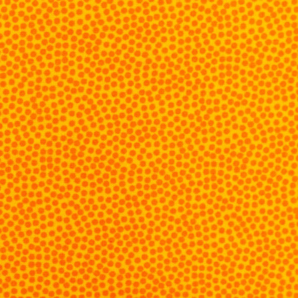 Cotton Poplin Tiny Dots Orange