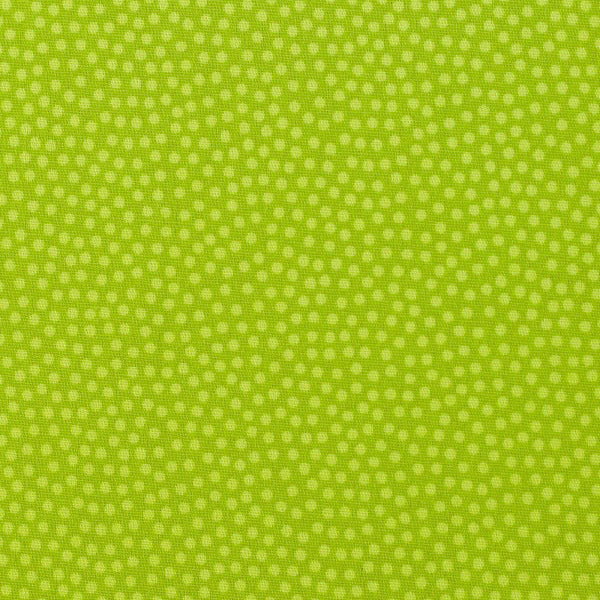Cotton Poplin Tiny Dots Kiwi Green